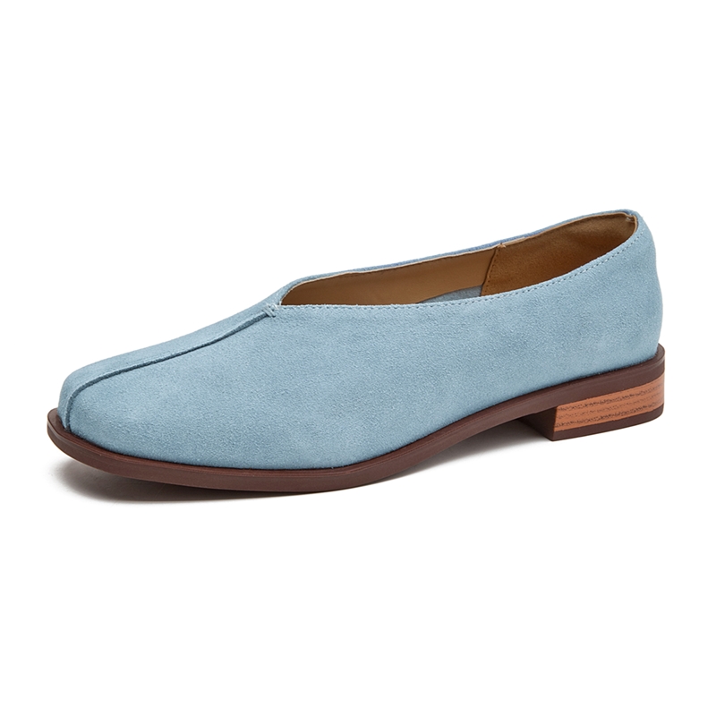 Women Formal Office Wear Shoes - AIYUQI Women's Loafers Shoe Anti-slip Square