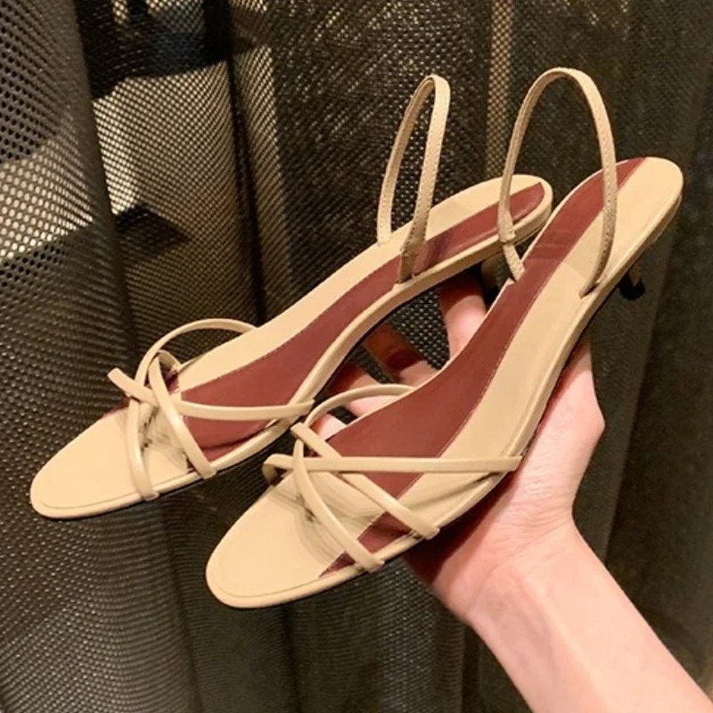 Women’s Cross Strap Kitten Hee - Kitten Heel Women reseña y precio