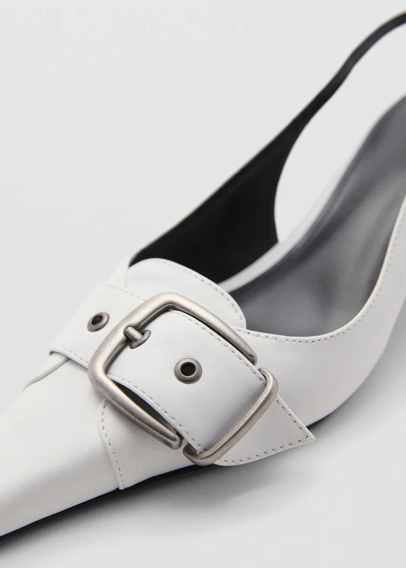 Sexy Pointed Toe Backless Desi - Slingback Heel Formal reseña y precio