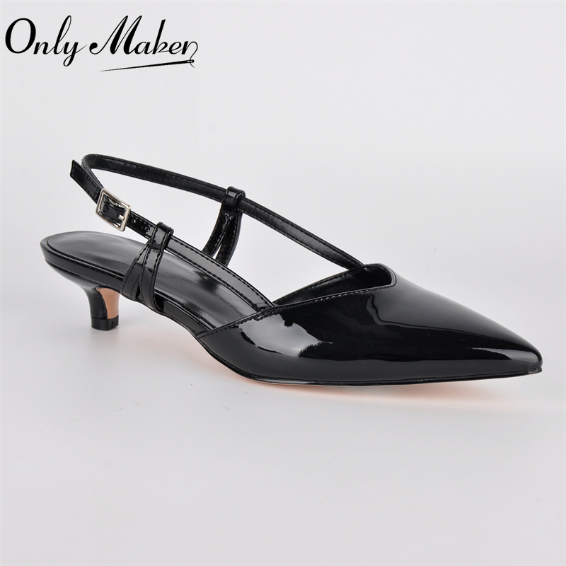 Onlymaker Women Pointed Toe Sl - Kitten Heel Women reseña y precio