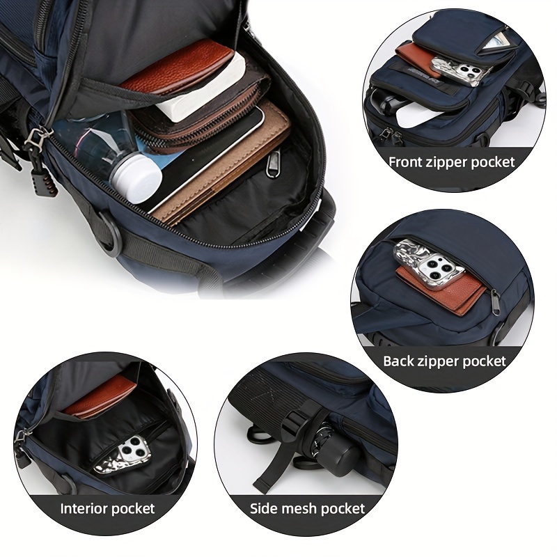 Men's Chest Bag Multifunctiona - Shoulder Bag Structured reseña y precio