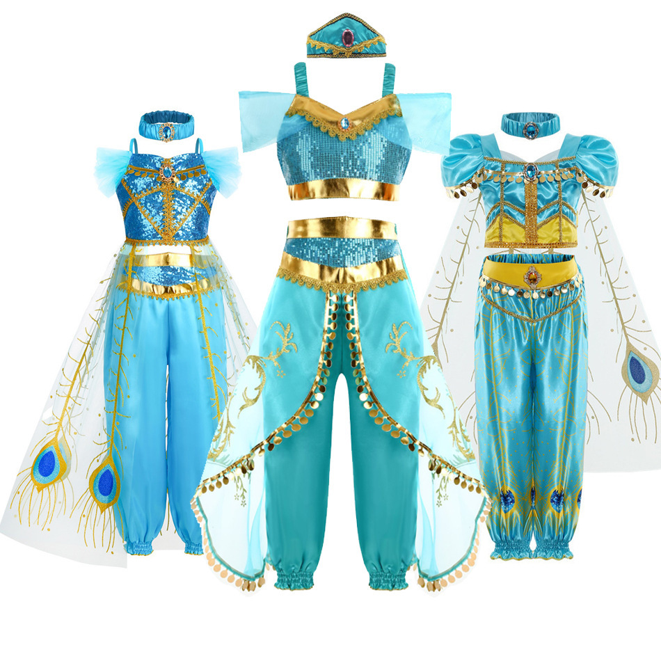 Jasmine Princess Dress Aladdin - Women Formal Party Wear Dress reseña y precio