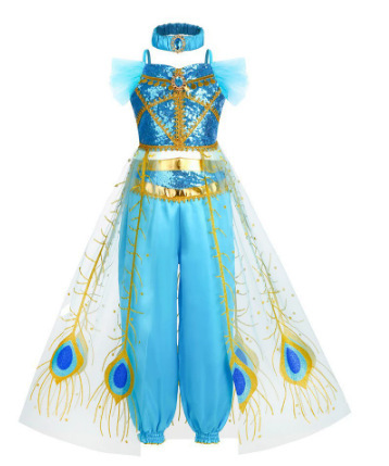 Jasmine Princess Dress Aladdin - Women Formal Party Wear Dress reseña y precio