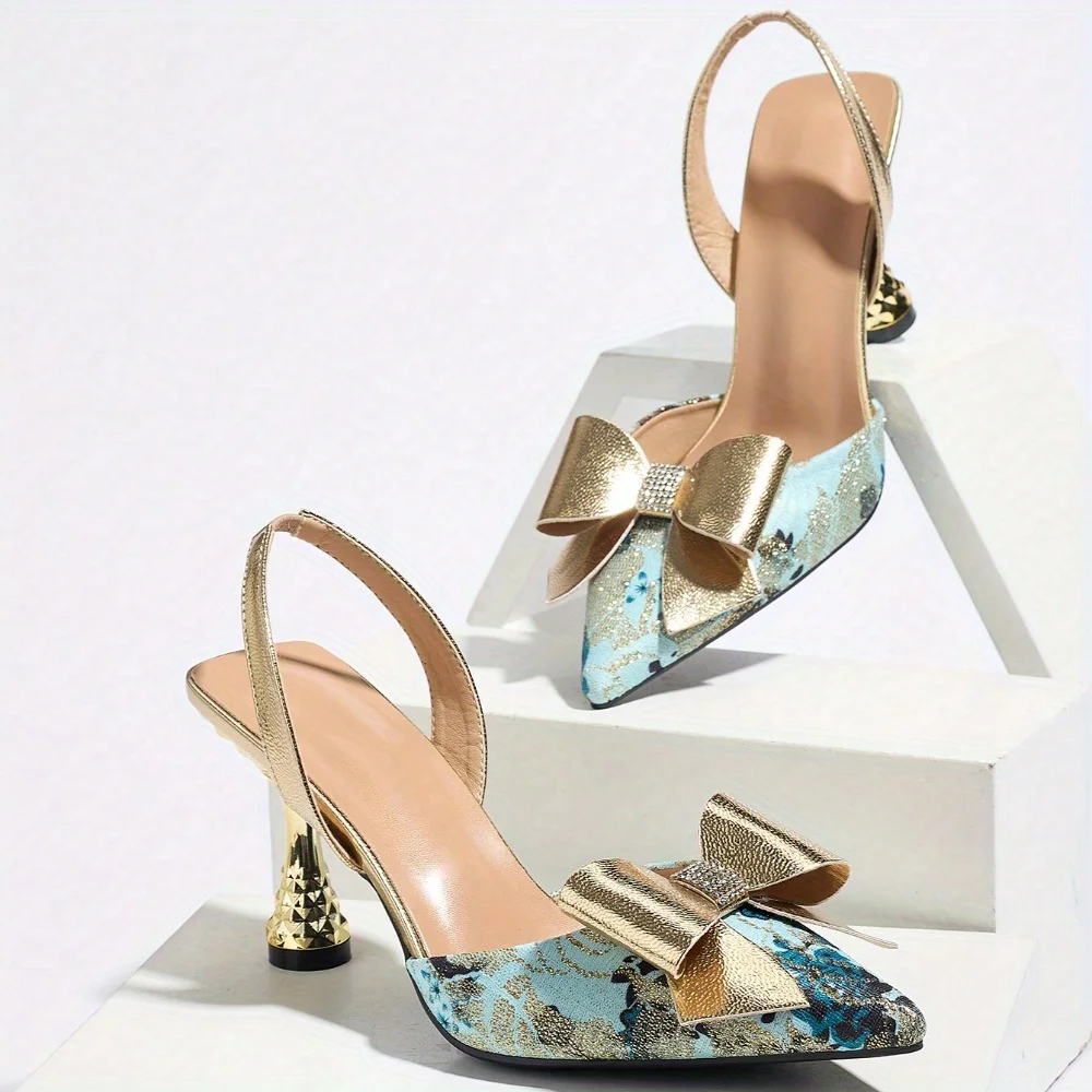 Slip-on Fashional high-heeled  - Slingback Heel Formal reseña y precio