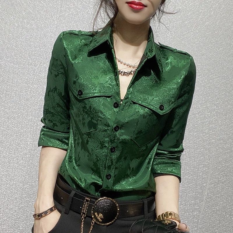 Female Tops Spring and Autumn  - Women Formal Office Wear Tops reseña y precio