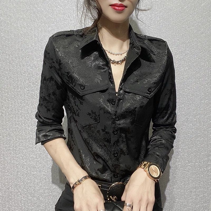 Female Tops Spring and Autumn  - Women Formal Office Wear Tops reseña y precio