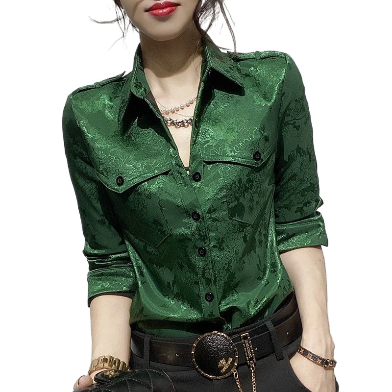 Female Tops Spring and Autumn  - Women Formal Office Wear Tops reseña y precio