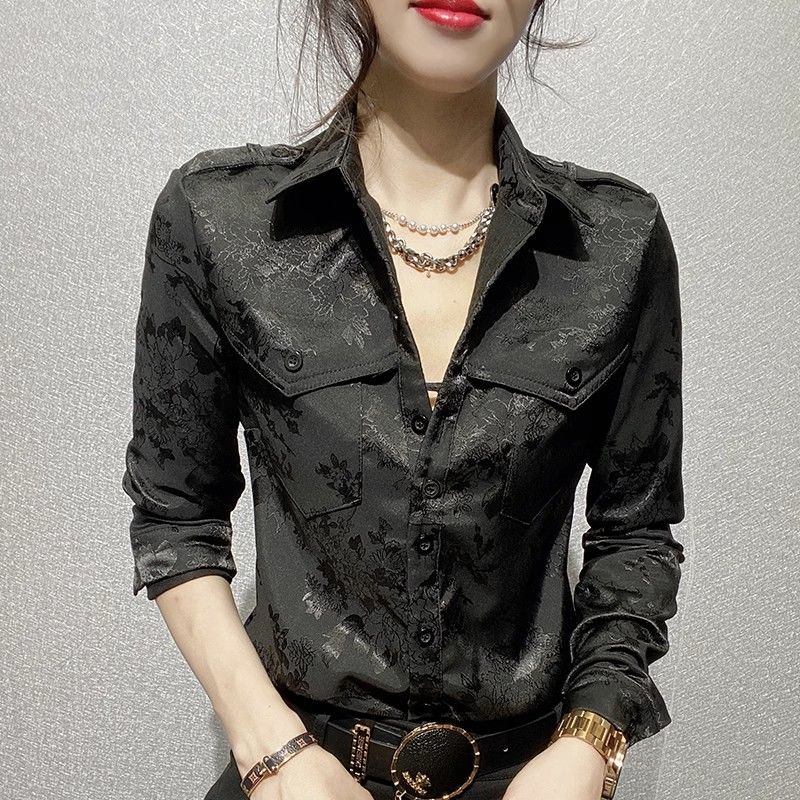 Female Tops Spring and Autumn  - Women Formal Office Wear Tops reseña y precio