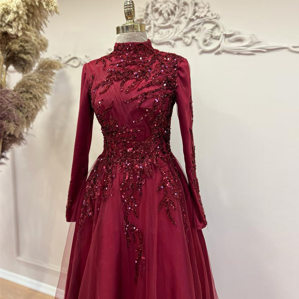 Beads Ankle Length A Line Prom - Women Formal Party Wear Dress reseña y precio