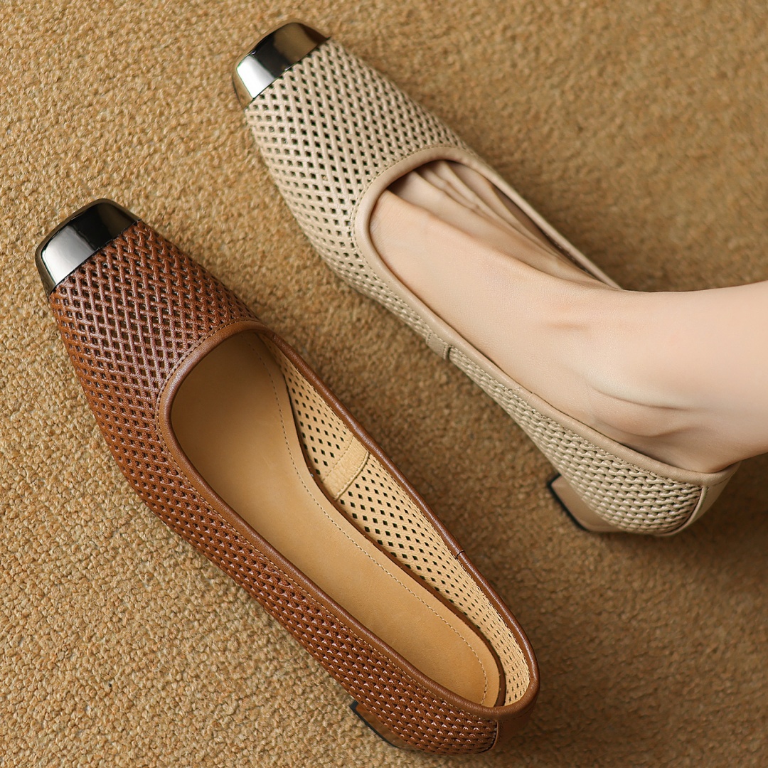 Plus size 34-41 women's hollow - Kitten Heel Women reseña y precio