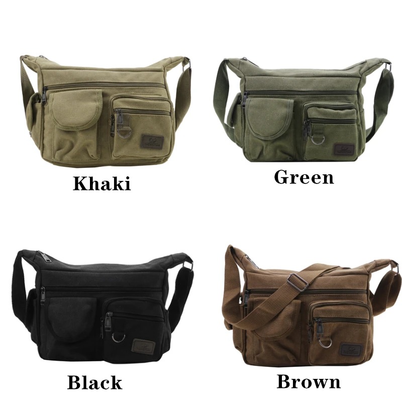 Men Casual Sling Bag Messenger - Shoulder Bag Structured reseña y precio