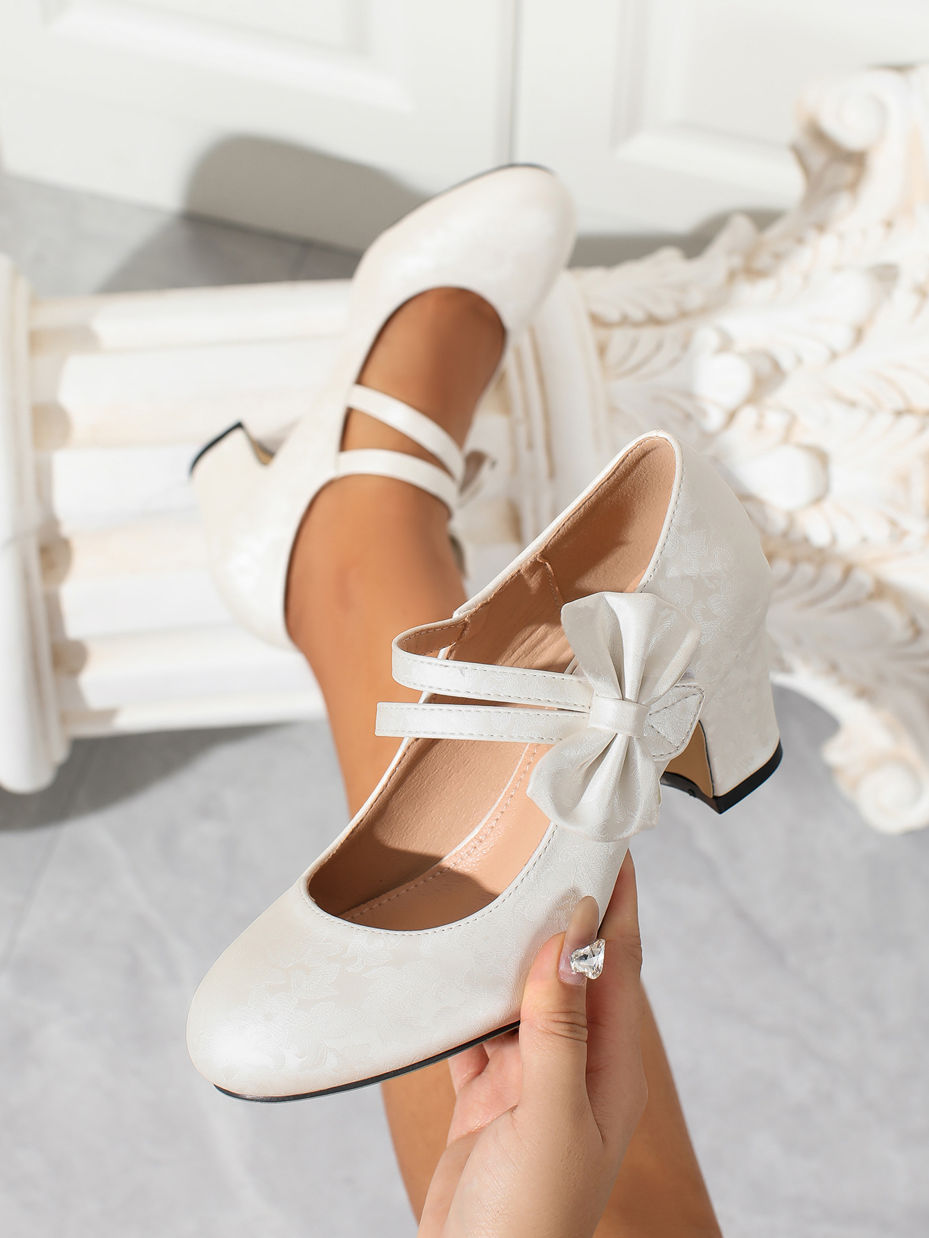 Large size women's shoes bow M - Women Formal Office Wear Shoes reseña y precio