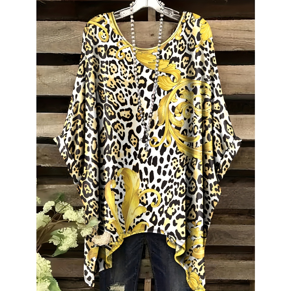 Women's Fashion Animal Print T - Women Formal Wear Trends reseña y precio