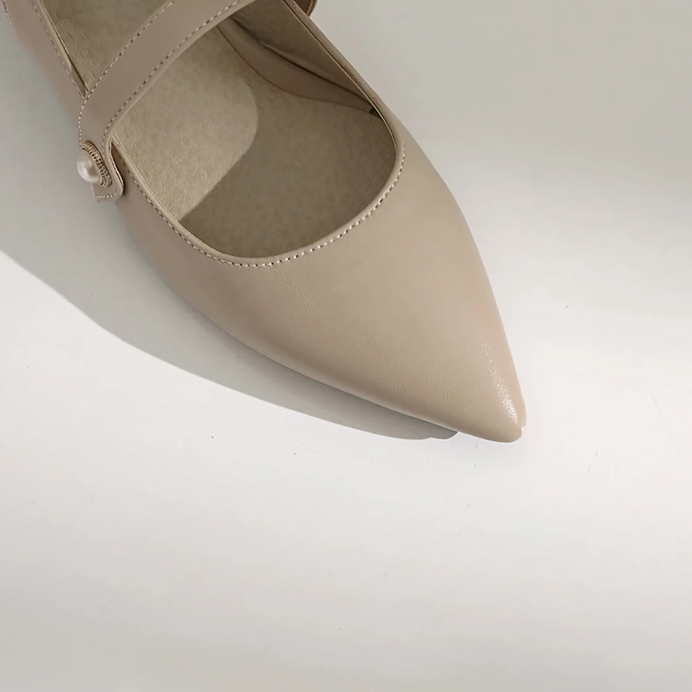 Summer New Elegant Beige Black - Slingback Heel Formal reseña y precio