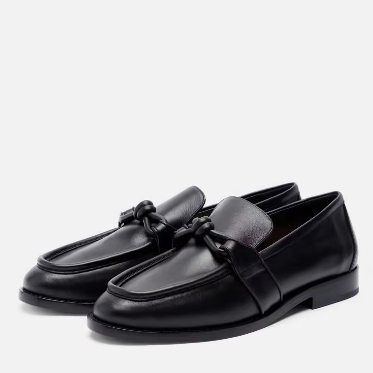 Women's Leather Knot Detail Lo - Women Formal Office Wear Shoes reseña y precio