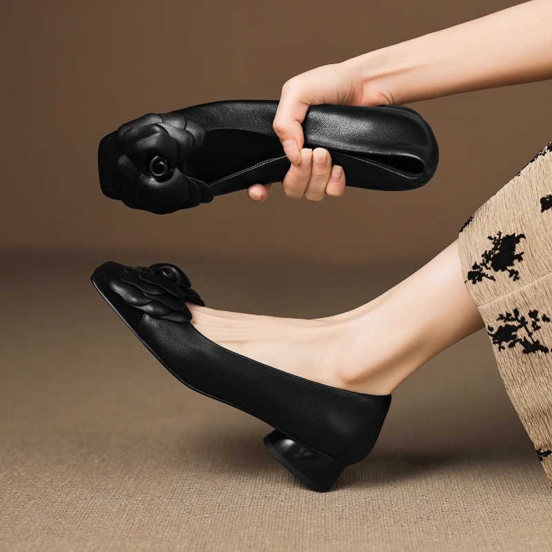 French Kitten Heel Color Block - Kitten Heel Women reseña y precio