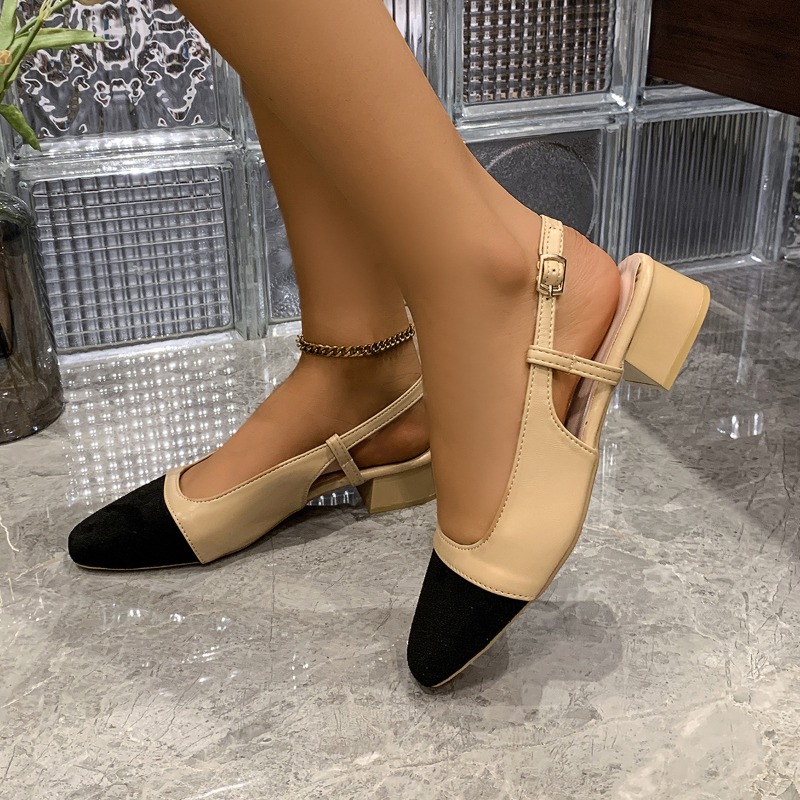 Patchwork Leather Slingbacks W - Slingback Heel Formal reseña y precio