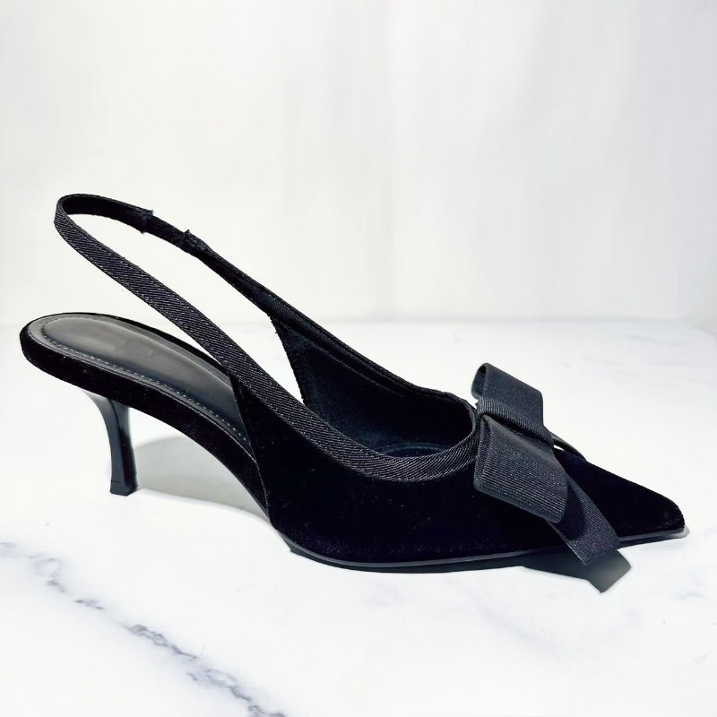 Ladies Thin Heel Pointed Toe S - Slingback Heel Formal reseña y precio