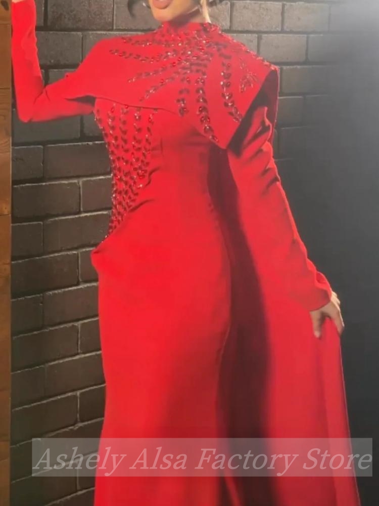Customized Saudi Arabic Muslim - Women Formal Party Wear Dress reseña y precio