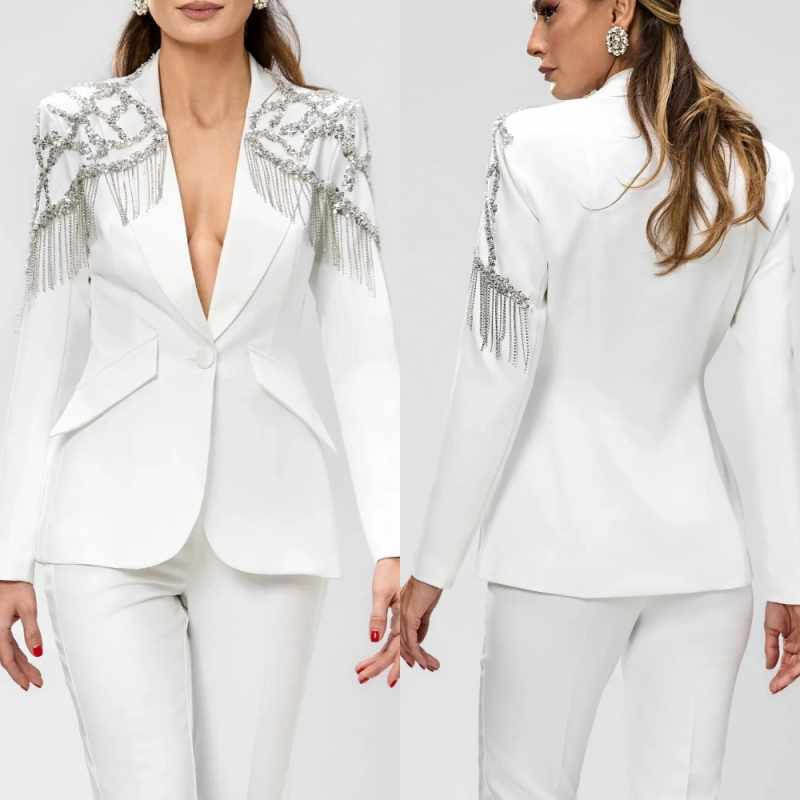 Customized Wedding Tuxedos For - Women Formal Party Wear Dress reseña y precio