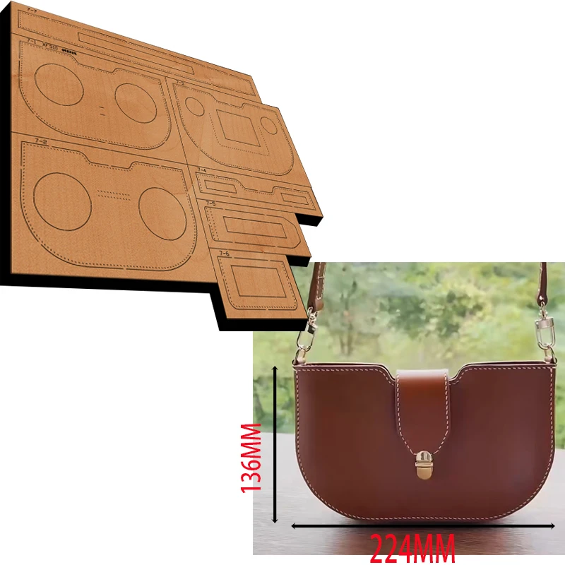 Single-shoulder bag Leather Cr - Shoulder Bag Structured reseña y precio