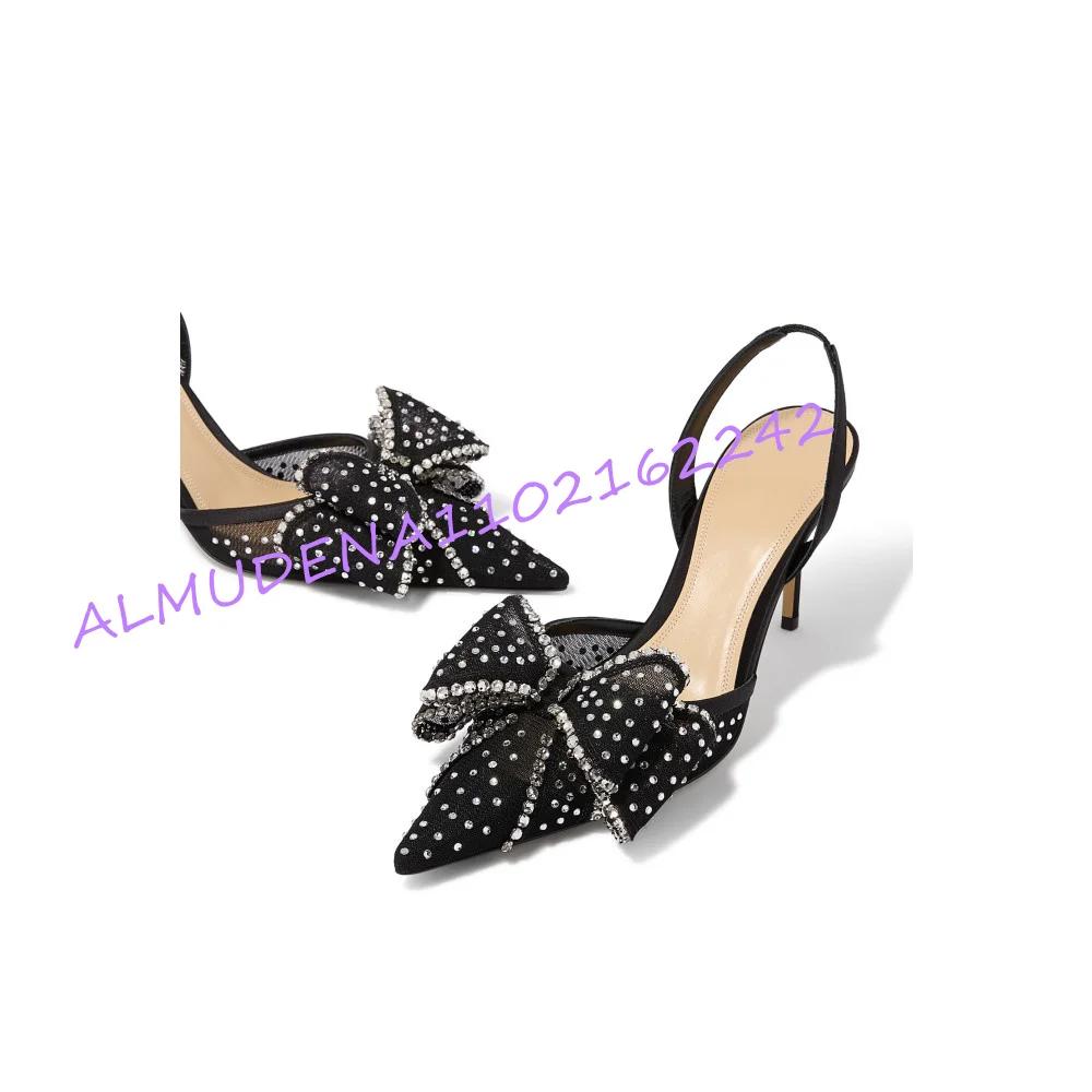 Women Champagne Mesh Rhineston - Slingback Heel Formal reseña y precio