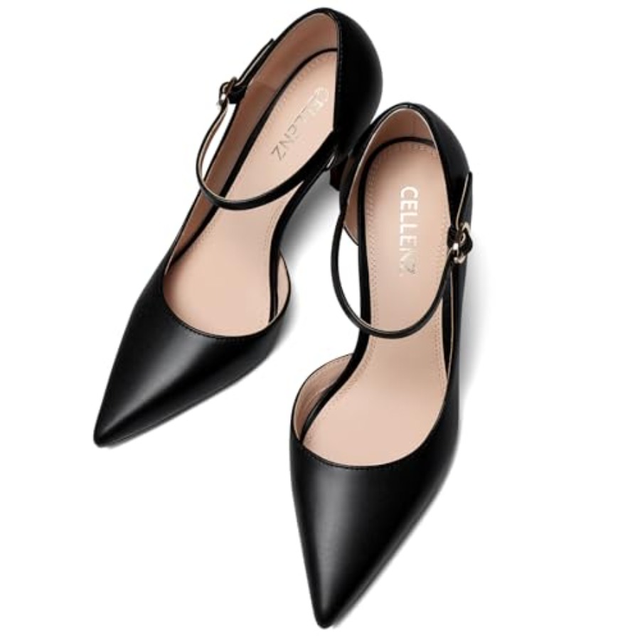 CELLENZ Women High Heels Pumps - Slingback Heel Formal reseña y precio