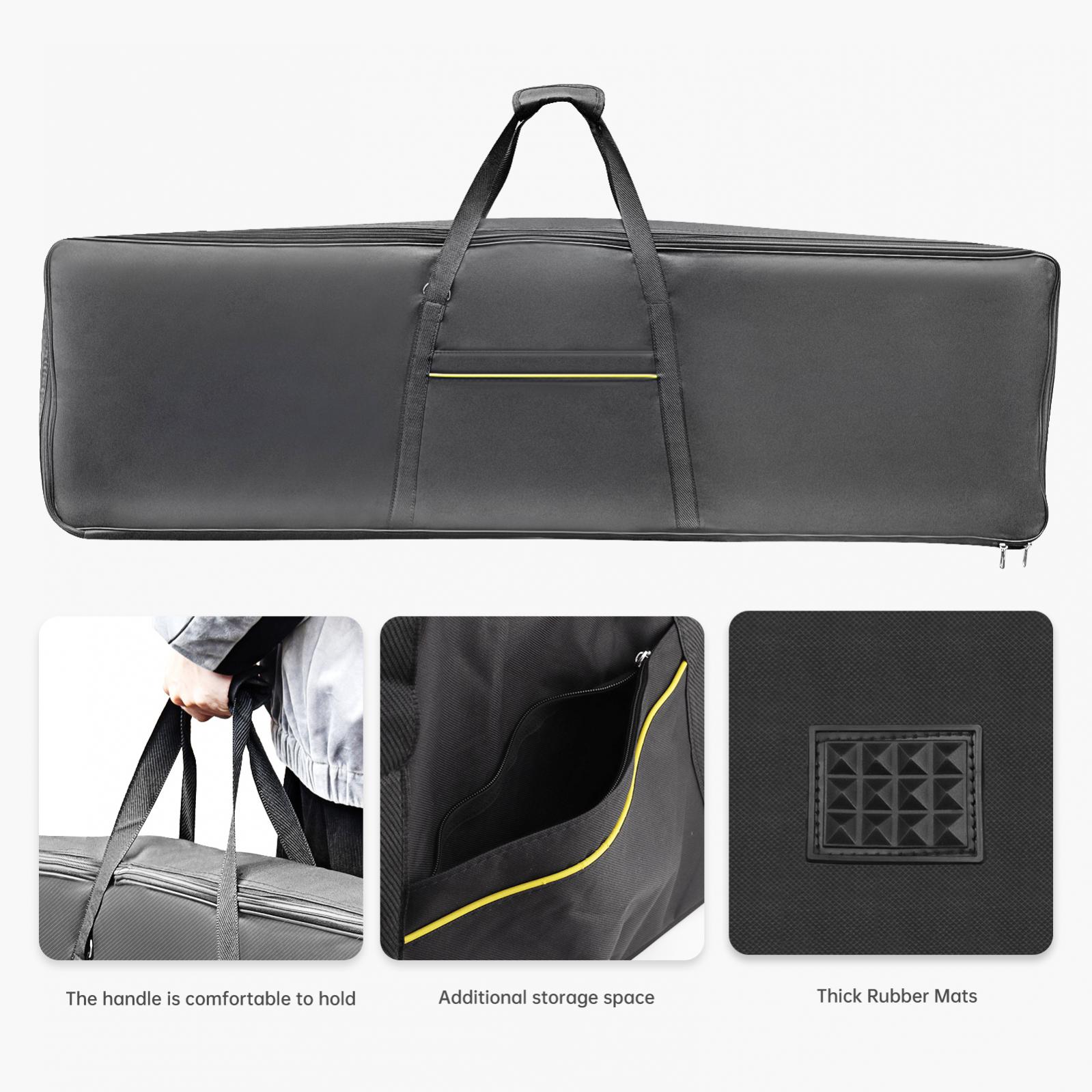 88 Keys Black Organ Gig Pocket - Shoulder Bag Structured reseña y precio